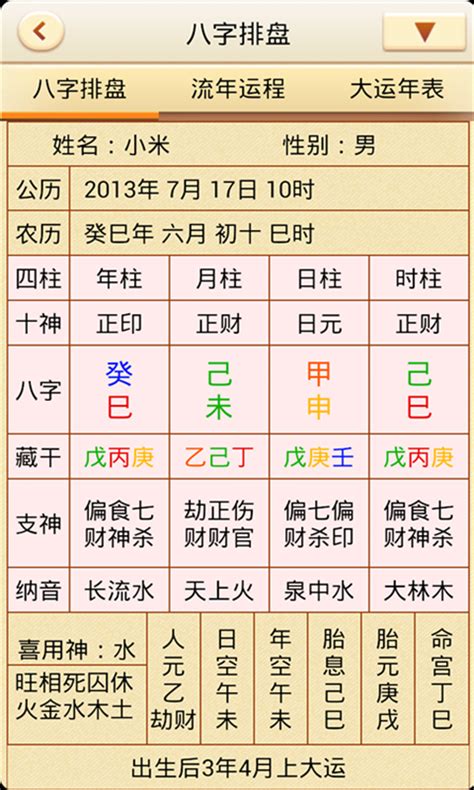 四柱八字線上排盤|八字排盘,四柱八字排盘算命,免费排八字,在线排盘系统